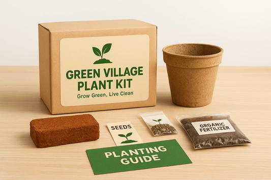 Green Village – Home Gardening Plant Kit - Mithilam